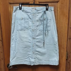 Vintage America Midi Pencil Skirt